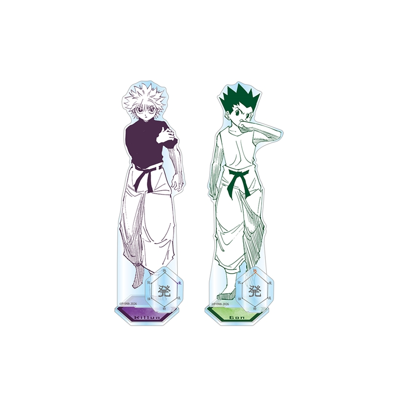 [Pre-order] [Made-to-order] JUMP Store Limited "HUNTER×HUNTER" Acrylic MEGA Figure W Gon x Killua
